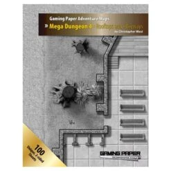 Other Gaming Paper Advanced Mega Dungeon 4 - Rooftops And Alleyways Set