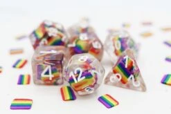 11ct Pride Rainbow Dice