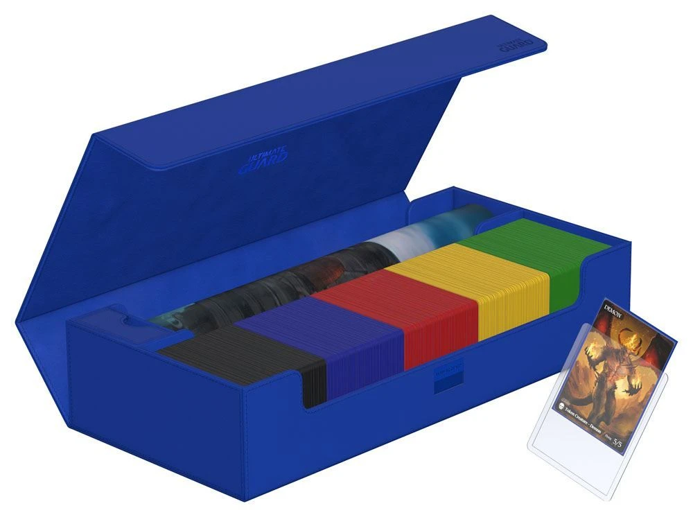 Ultimate Guard SuperHive 550+ Deck Box Xenoskin Blue (11268) 3 Ultimate Guard SuperHive 550+ Deck Box Xenoskin Blue (11268)