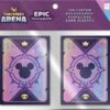 Disney Sorcerer's Arena: Holographic Sleeves 100ct (Lorcana TCG Compatible!)