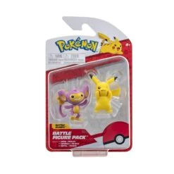Pokemon Aipom & Pikachu Battle Figure