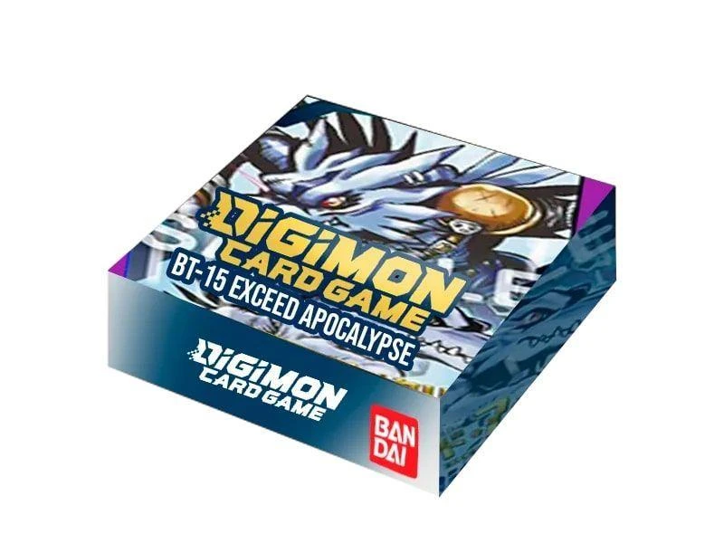 Digimon BT15 Exceed Apocalypse Booster Box 3 Digimon BT15 Exceed Apocalypse Booster Box