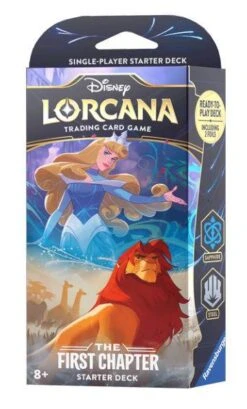Disney Lorcana TCG: 1st Set Starter Deck Sapphire & Steel