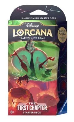 Disney Lorcana TCG: 1st Set Starter Deck Emerald & Ruby