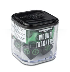Other Warhammer 40,000 Wound Trackers Dice - Green/Black