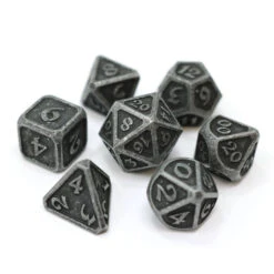 Other Die Hard Dice Metal Mythica Dark Iron 7ct Polyhedral Set