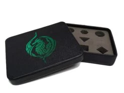Other Dice Display And Storage Case - Green Dragon's Breath Design