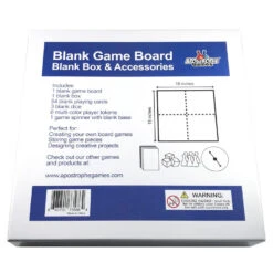 Other Blank Game Board Box And Accessories 9.5"x9.5"